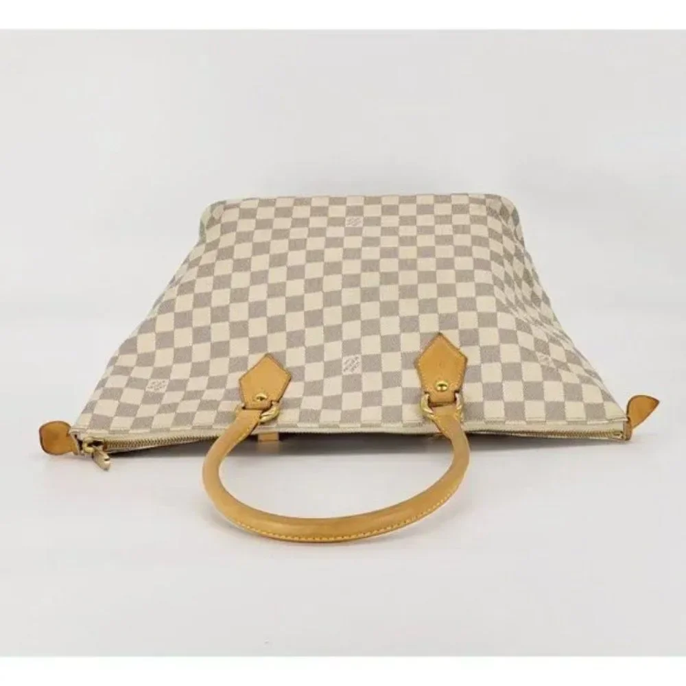 Louis Vuitton Saleya MM Damier Azur Tote Excellent Condition